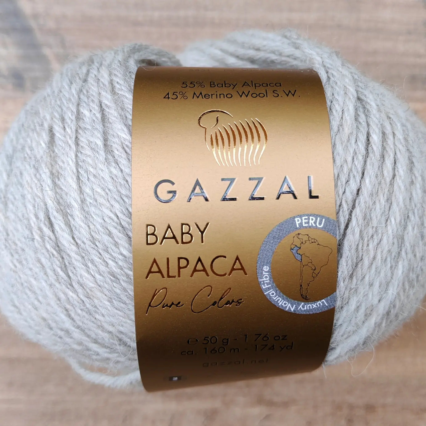 Gazzal Baby Alpaca Pure Colors Lüks Alpaka Merinos İpliği