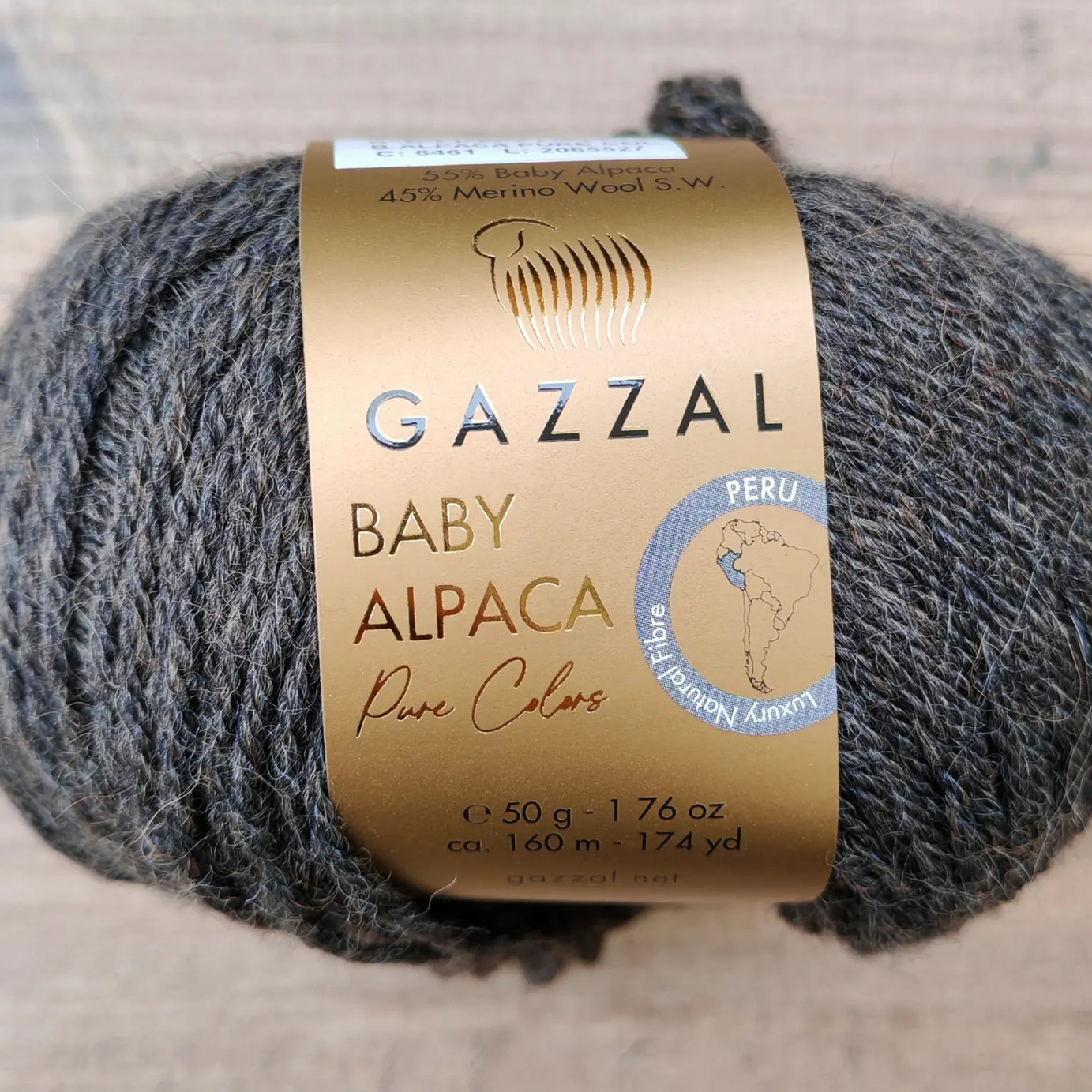 Gazzal Baby Alpaca Pure Colors Lüks Alpaka Merinos İpliği