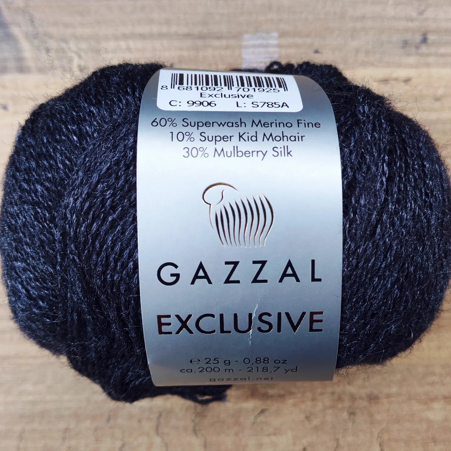 Gazzal Exclusive Lüks Dut İpeği Karışımlı İnce Örgü İpliği