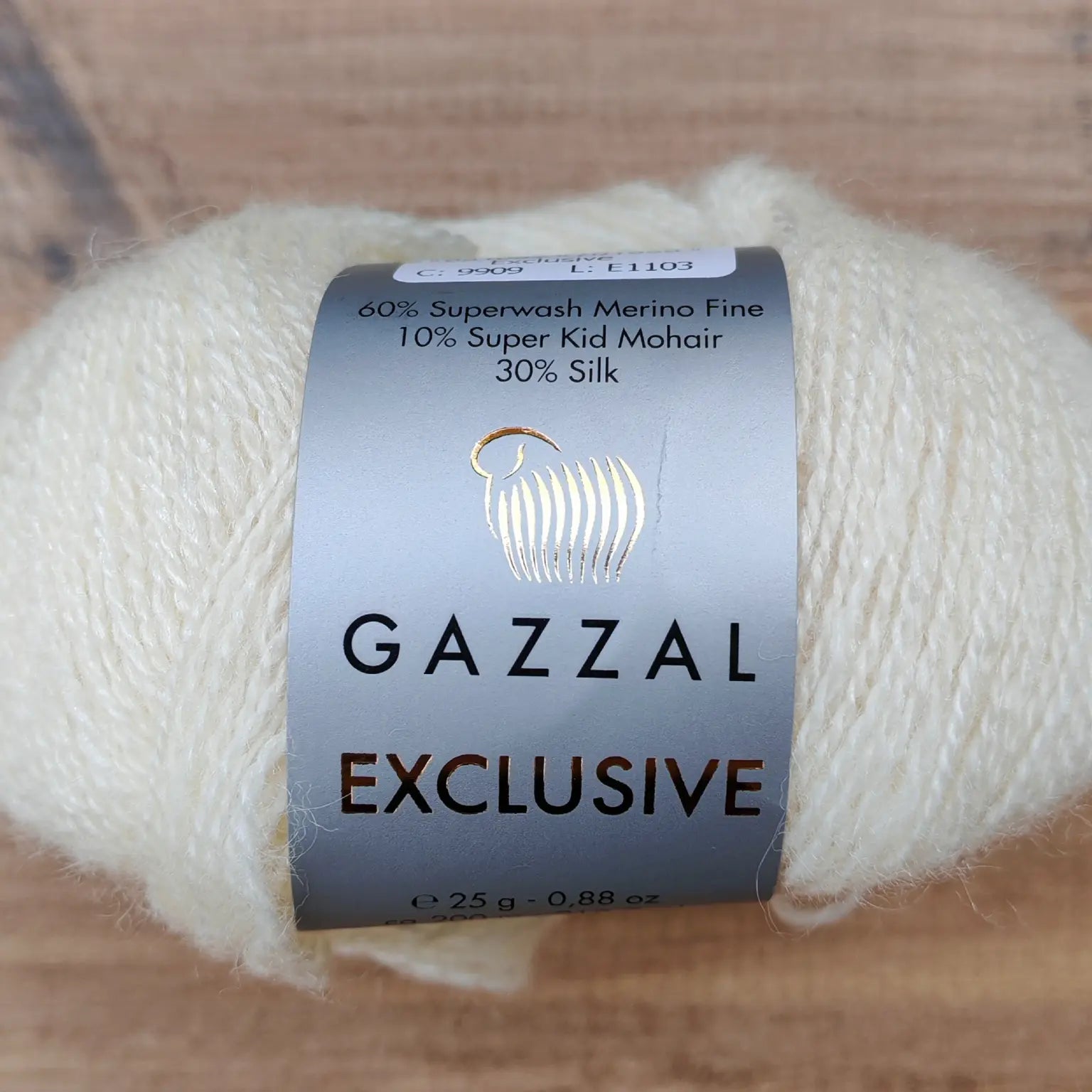 Gazzal Exclusive Lüks Dut İpeği Karışımlı İnce Örgü İpliği