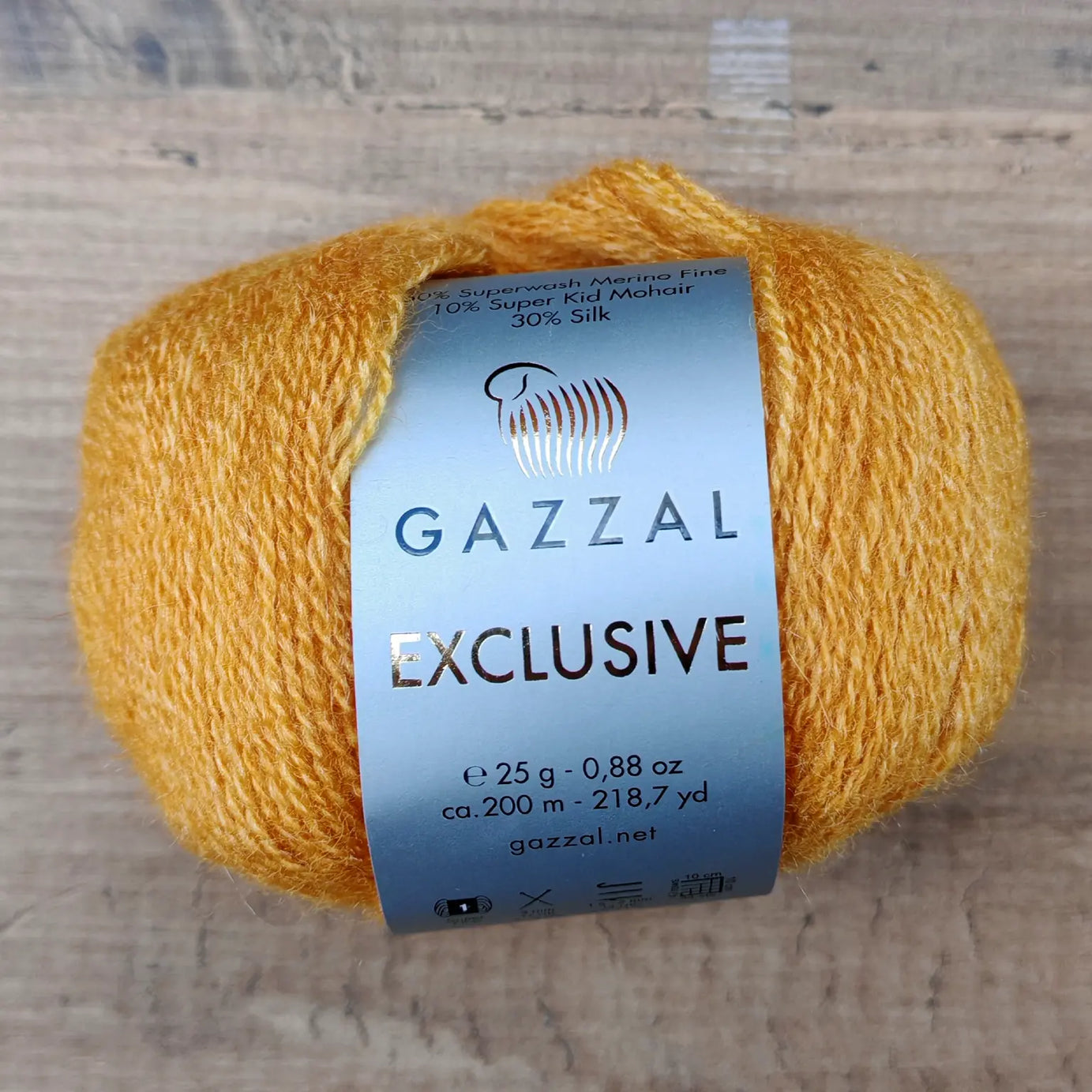 Gazzal Exclusive Lüks Dut İpeği Karışımlı İnce Örgü İpliği