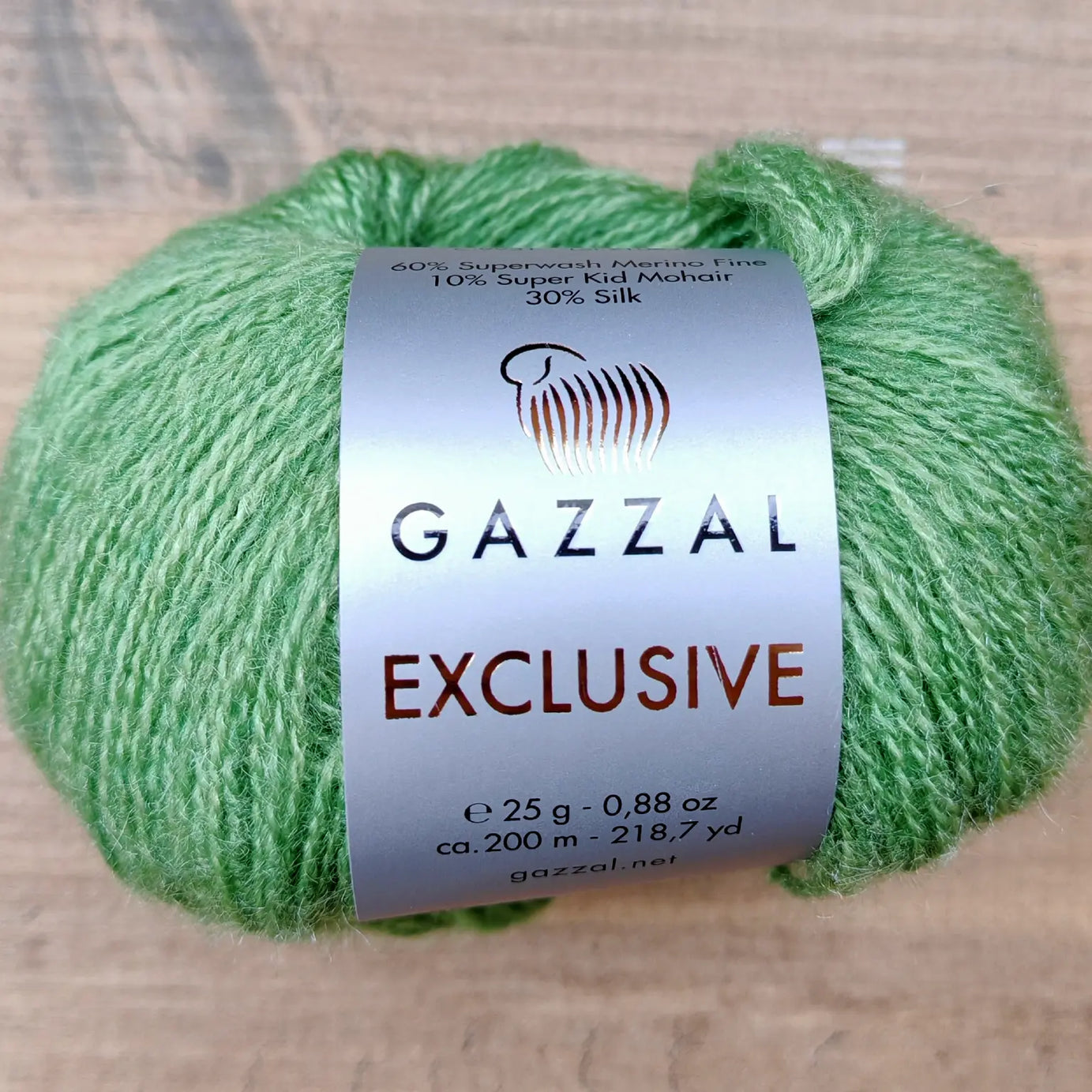 Gazzal Exclusive Lüks Dut İpeği Karışımlı İnce Örgü İpliği