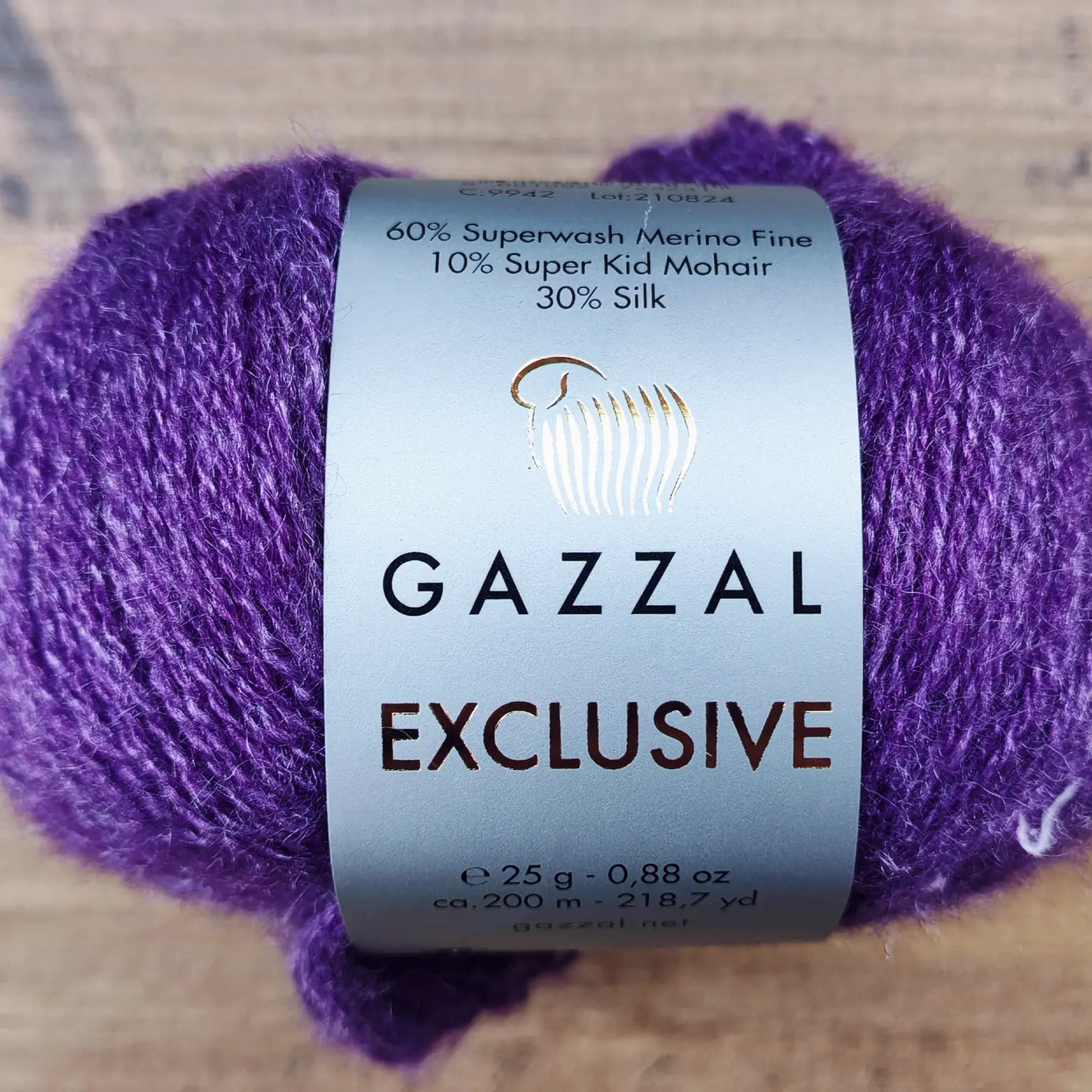 Gazzal Exclusive Lüks Dut İpeği Karışımlı İnce Örgü İpliği