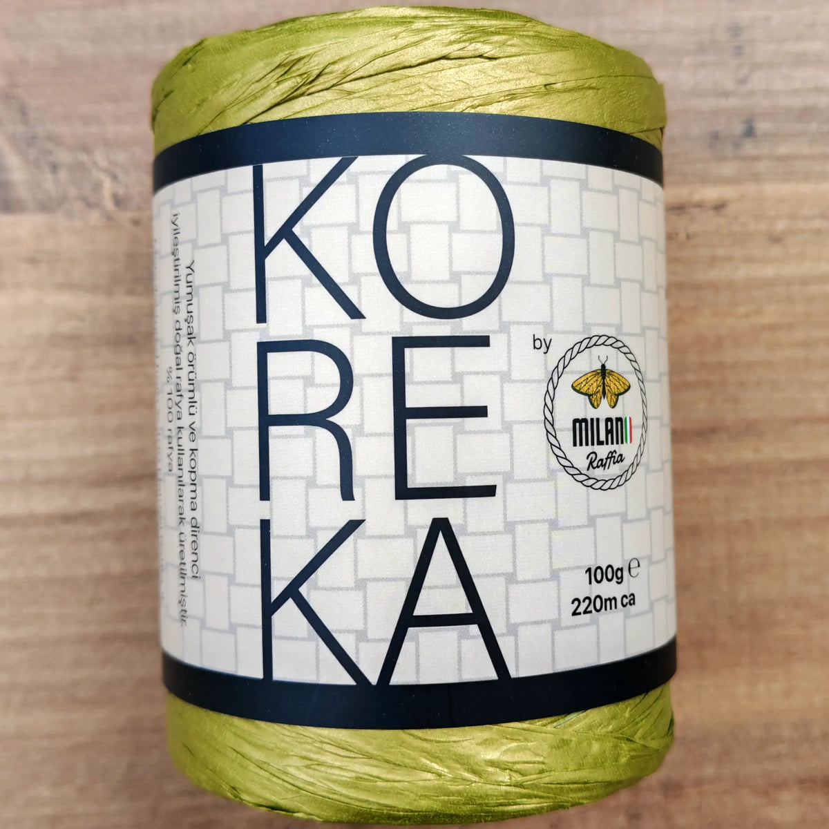 Koreka Kağıt Rafya İp