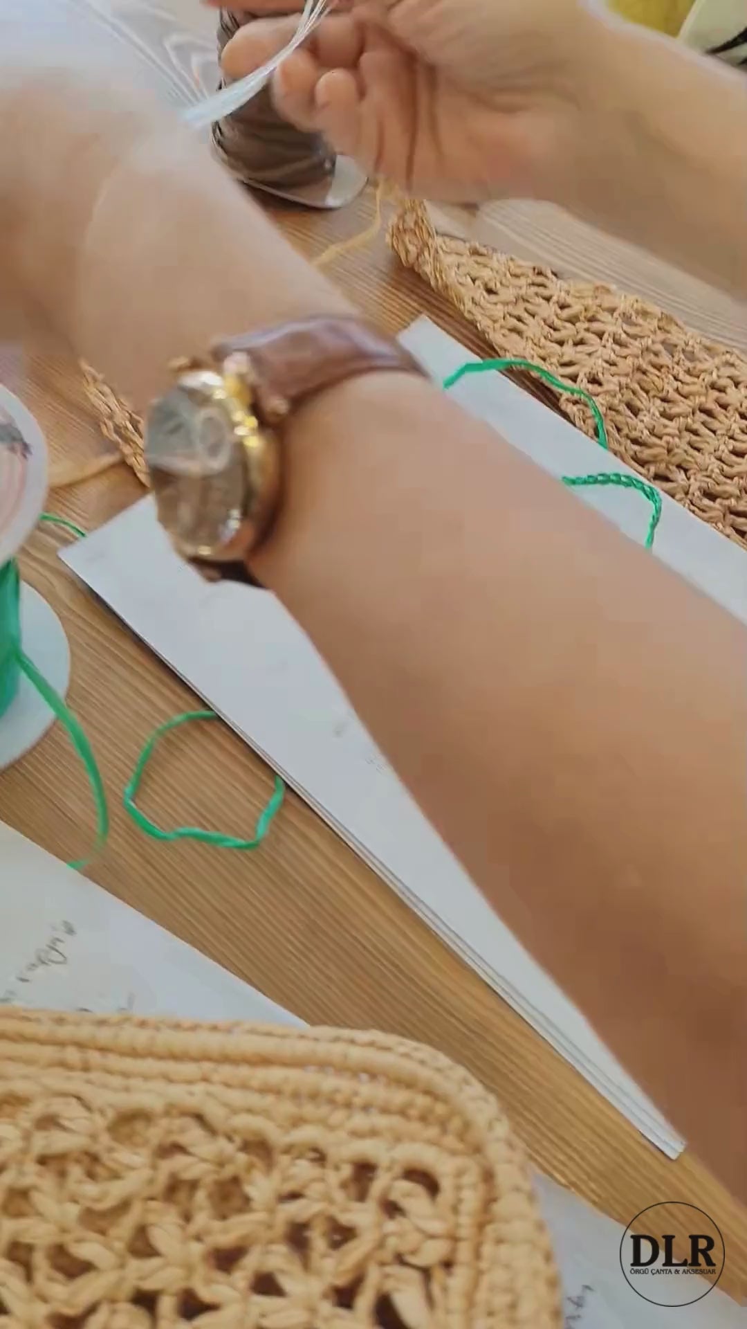 İkonik Dokulu Tasarım Çanta Yapımı (Video + PDF Eğitim)