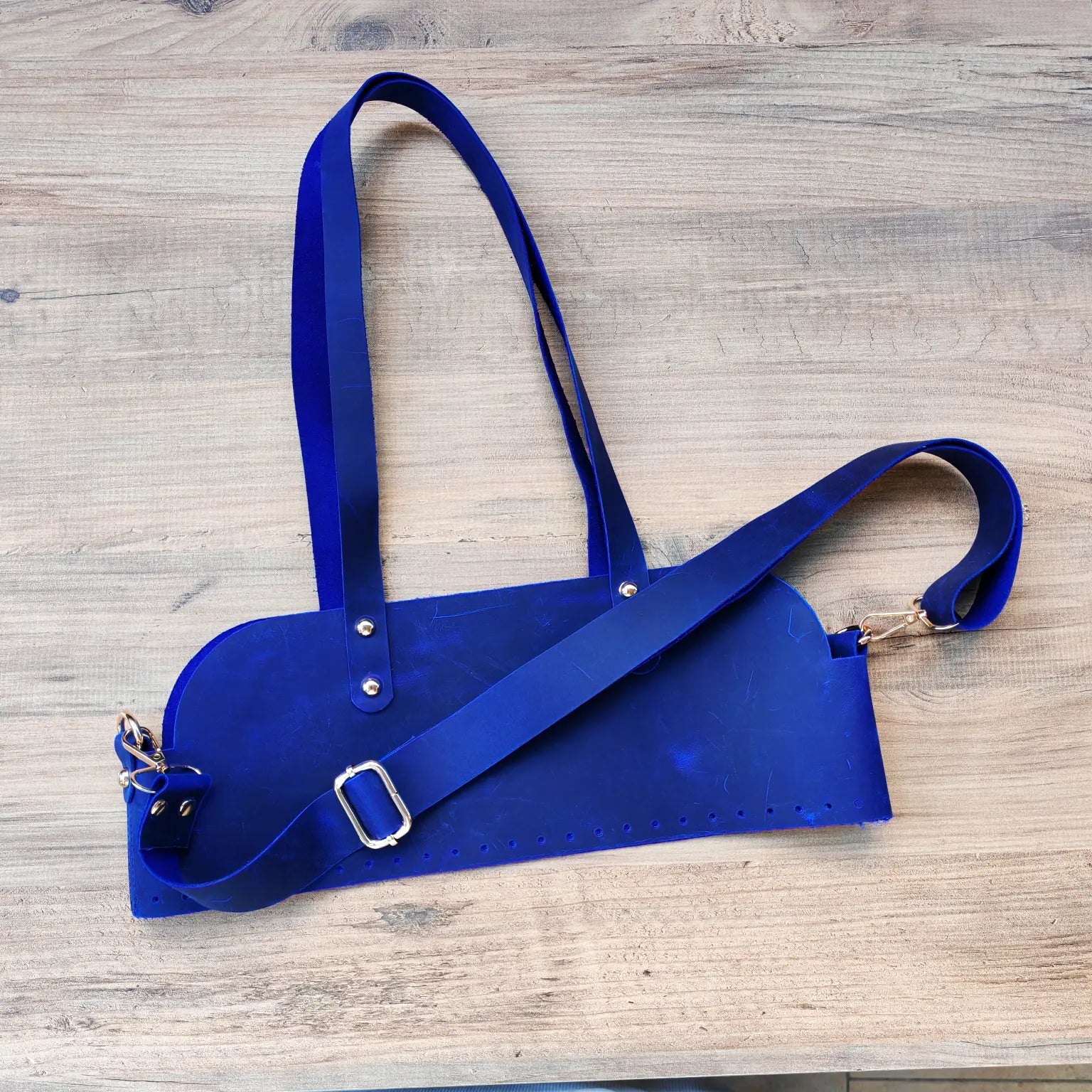 Hakiki Deri Retro Çanta Kiti