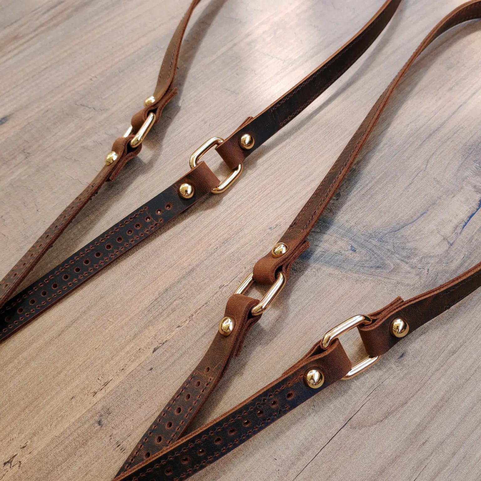 Zenobia Hakiki Deri Çanta Askısı