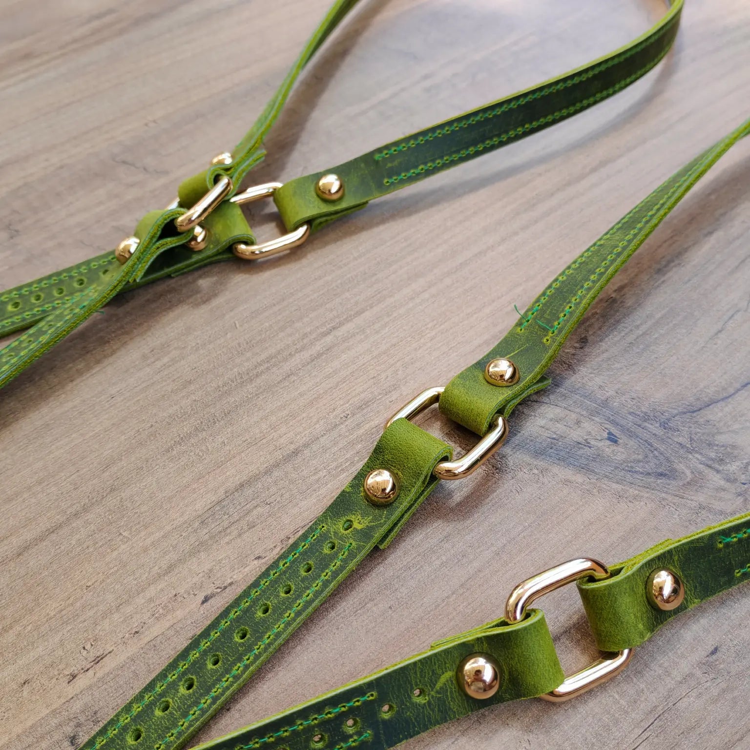 Zenobia Hakiki Deri Çanta Askısı